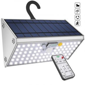 Solar Security Light, Solar Motion Light Outdoor Aluminum