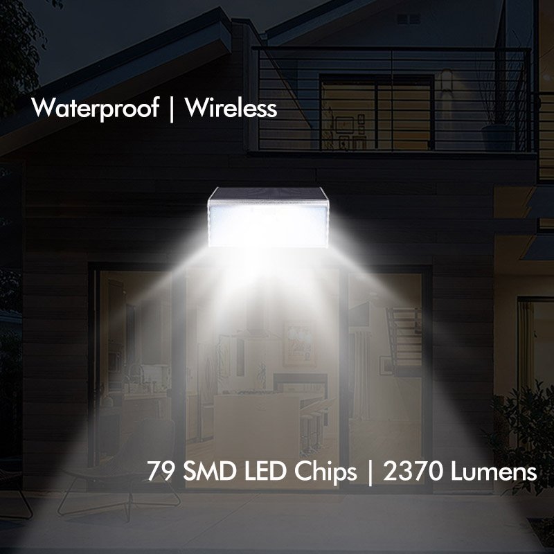 Waterproof Wireless Solar Motion Sensor Light