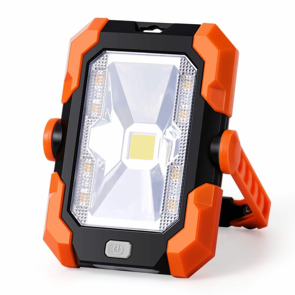 Portable Solar Powered Camping Lights, 4 in 1 Solar Power Bank