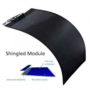Shingled Solar Module, Semi Flexible Solar Panels