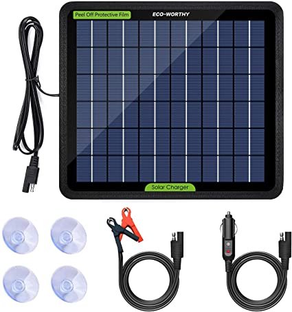 ECO-WORTHY 12 Volt 5 Watt Solar Trickle Charger