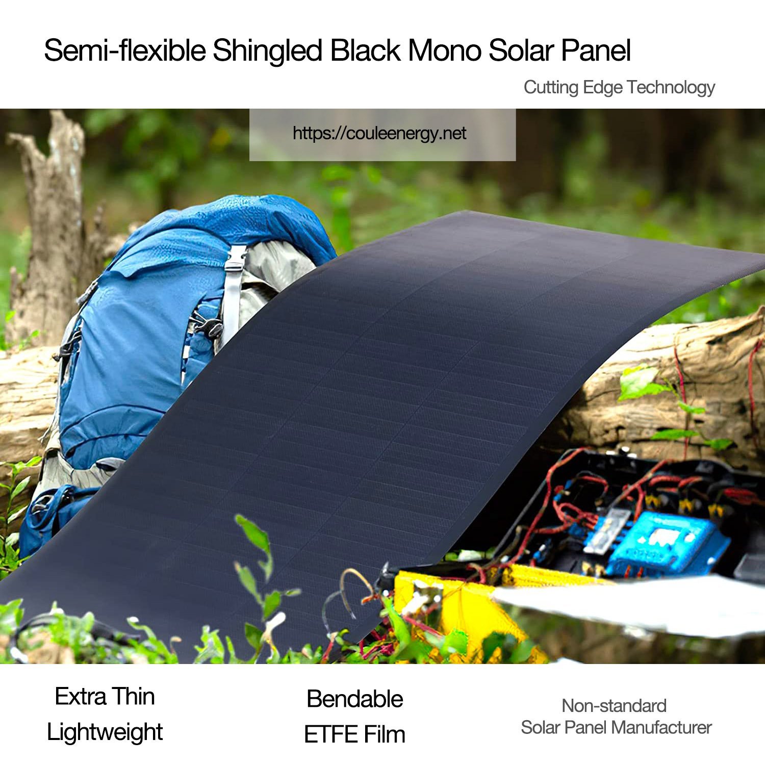 ETFE Solar Panel, Semi Flexible Solar Panel