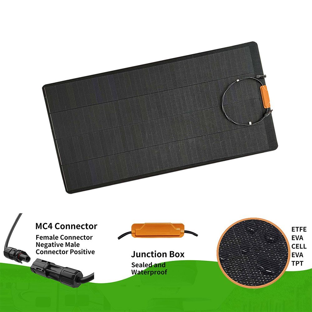 ETFE Shingled Semi-Flexible Solar Panel, Solar Panel Manufacturer