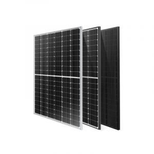Mono Solar Panel 400W, Half-cut Cell Black Solar Module 410W
