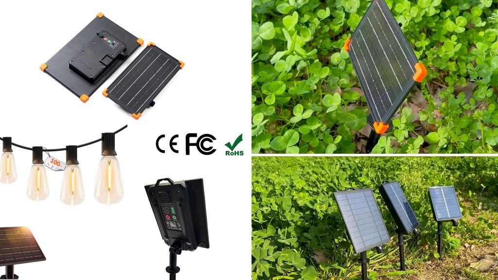 CE-RoHS-FCC Certified Solar Control Box for LED String Lights